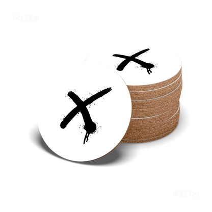 CrossMark High Gloss Coaster 06 Round