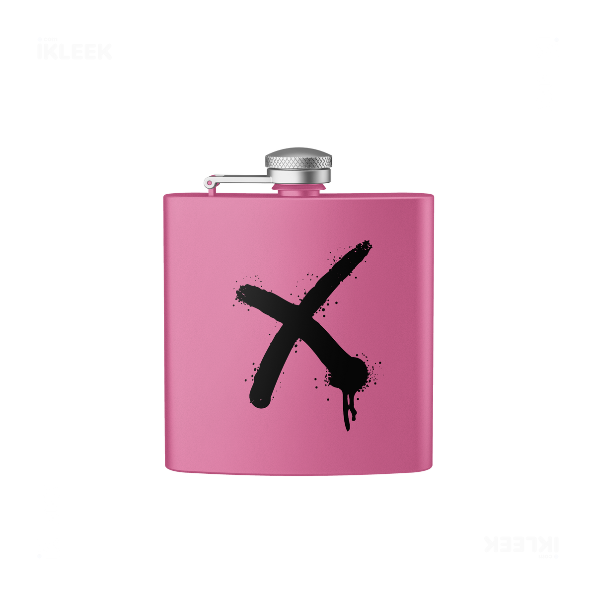 CrossMark Hip Flasks 01 Pink