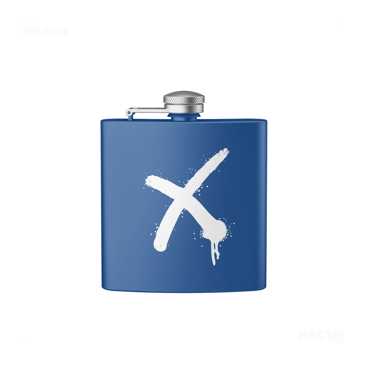 CrossMark Hip Flasks 01 Royal Blue
