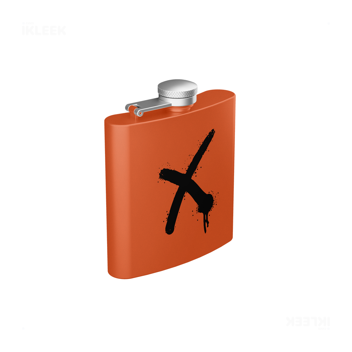 CrossMark Hip Flasks 03 Orange