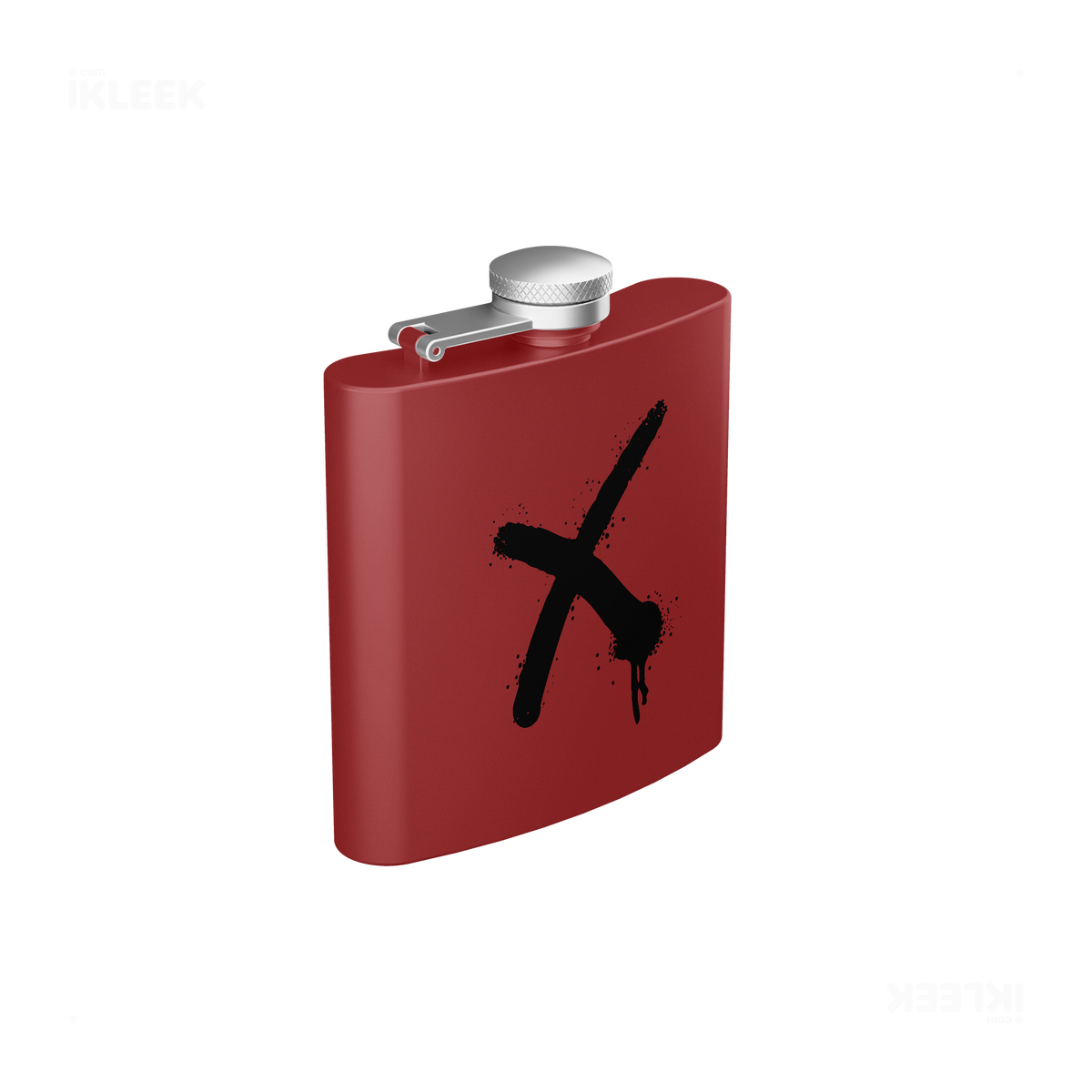 CrossMark Hip Flasks 03 Red