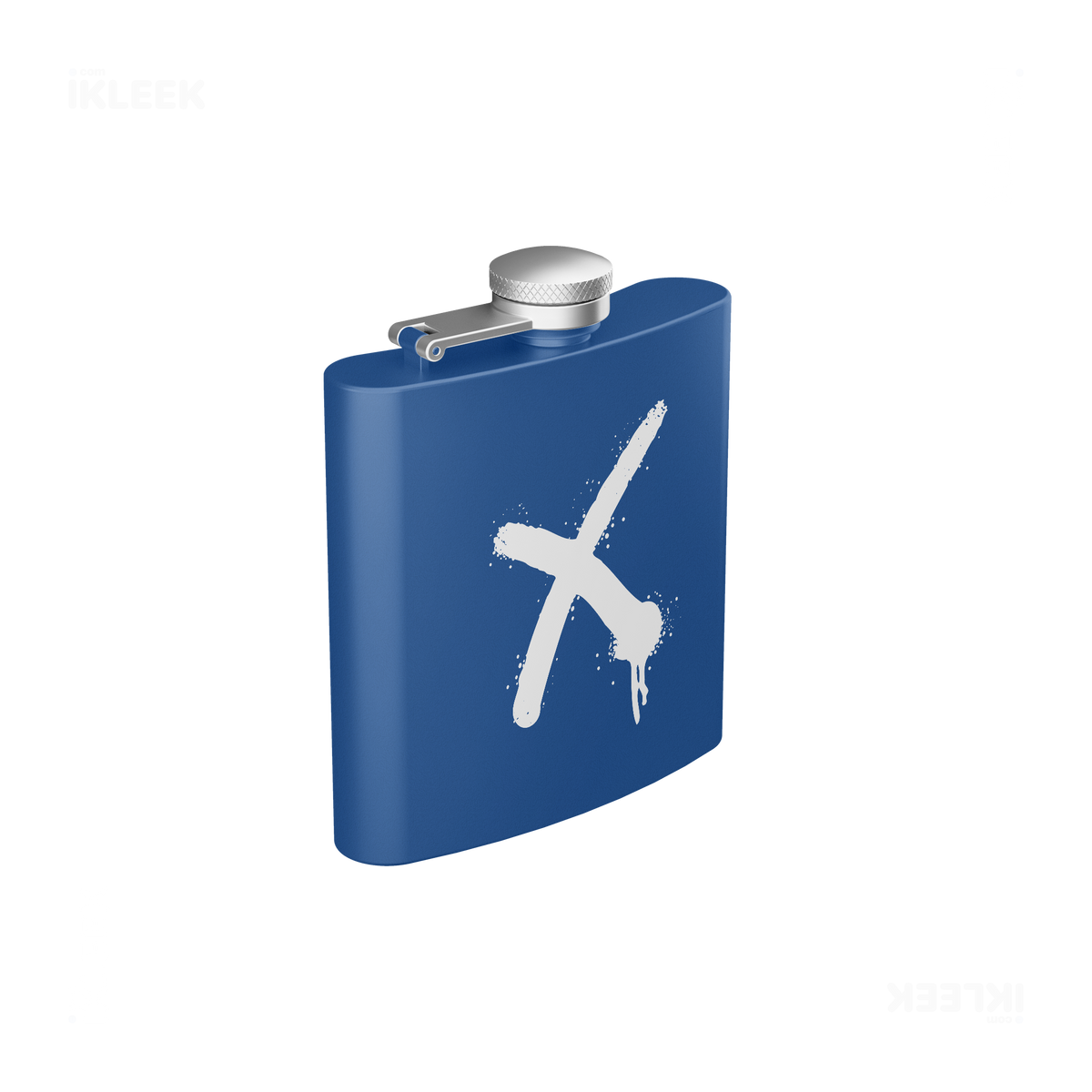 CrossMark Hip Flasks 03 Royal Blue