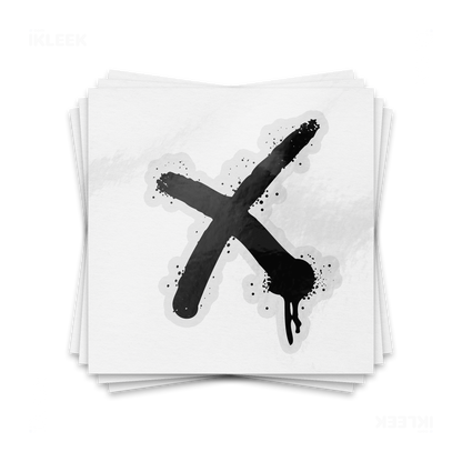 CrossMark Kiss Cut Sticker 01 Clear