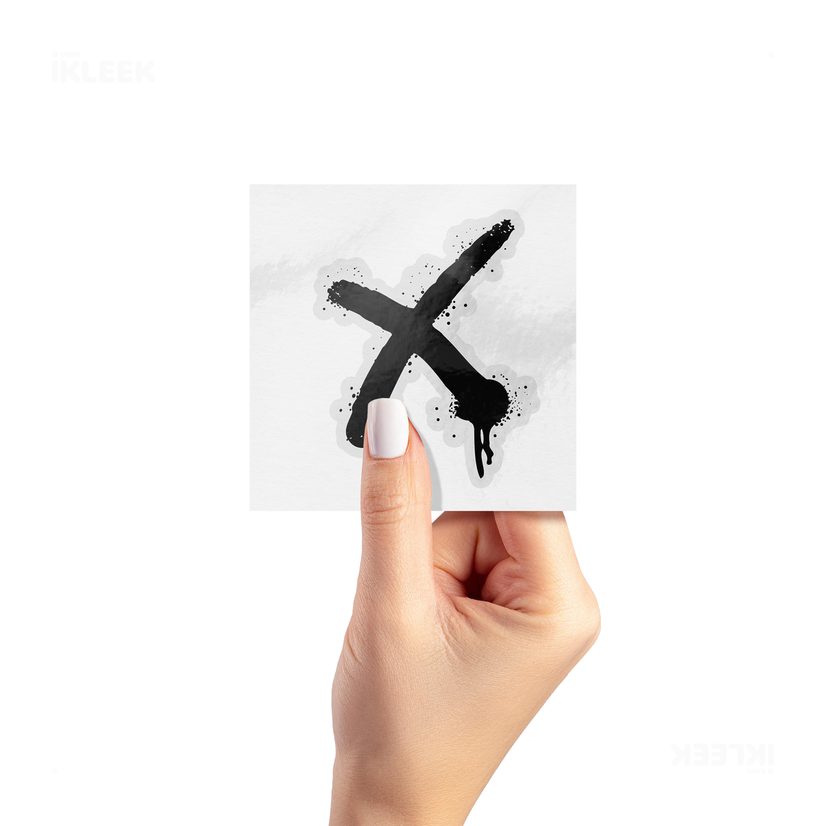 CrossMark Kiss Cut Sticker 02 Clear