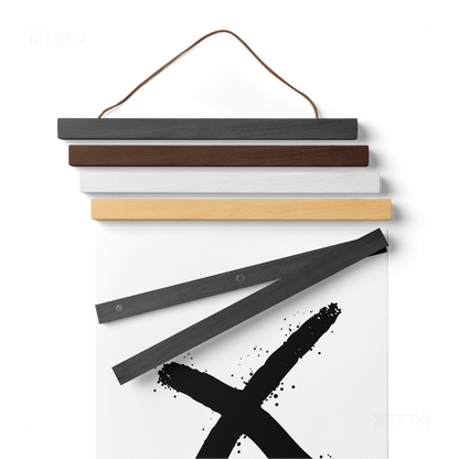 CrossMark Magnetic Hanger Poster 02 White Wood