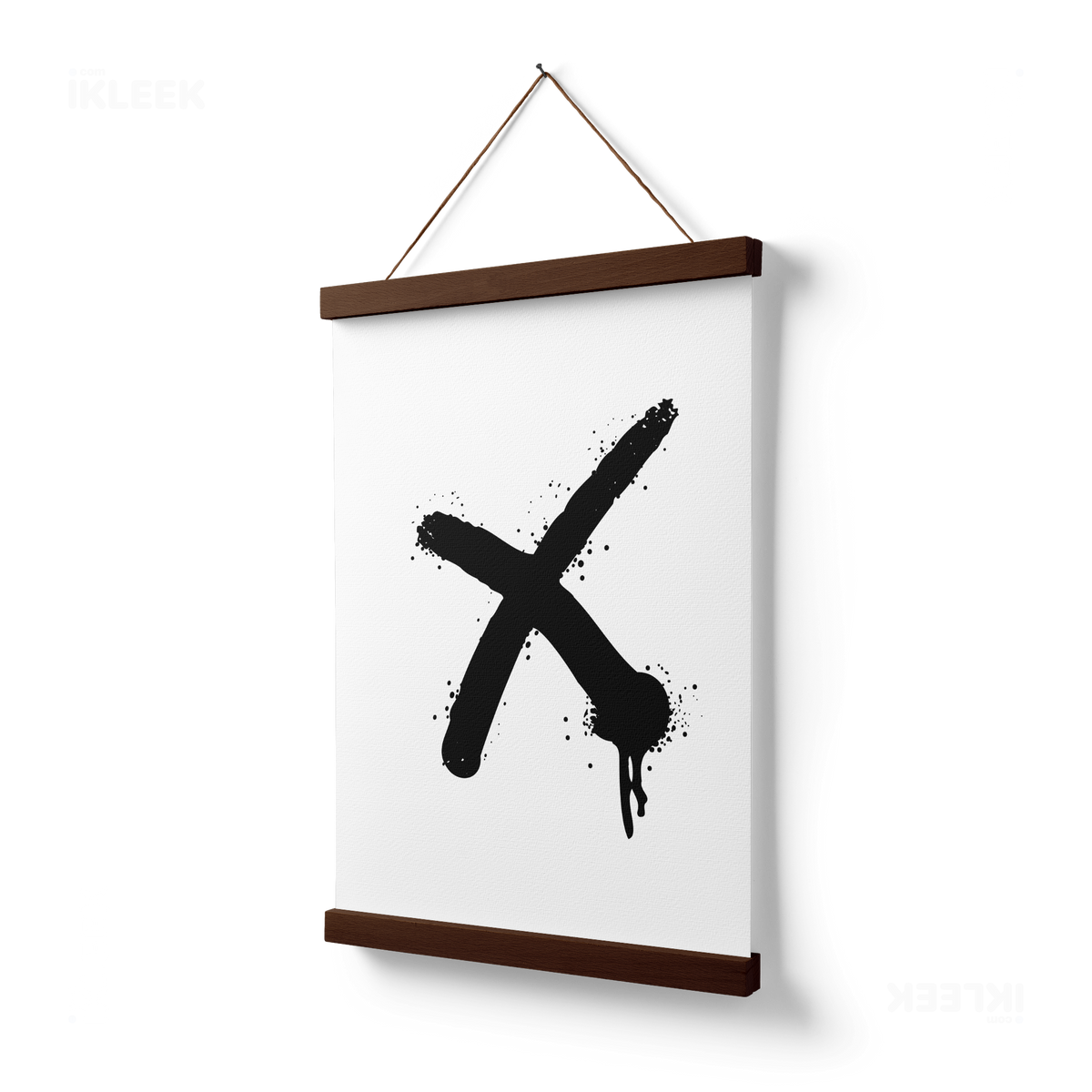 CrossMark Magnetic Hanger Poster 03 Dark Wood