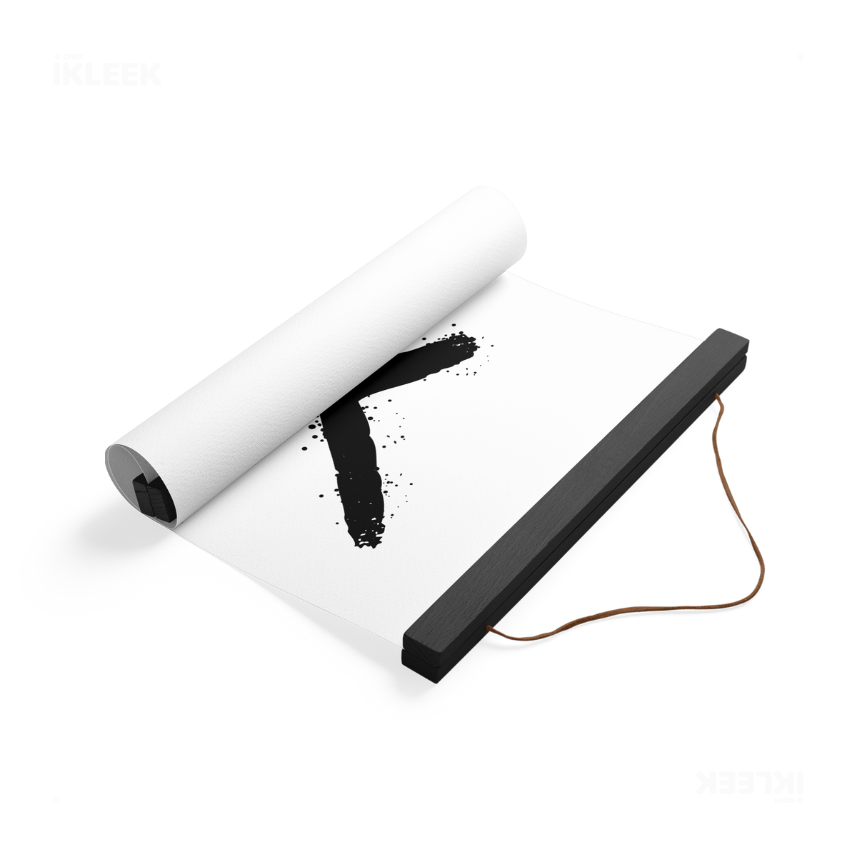 CrossMark Magnetic Hanger Poster 04 Black Wood