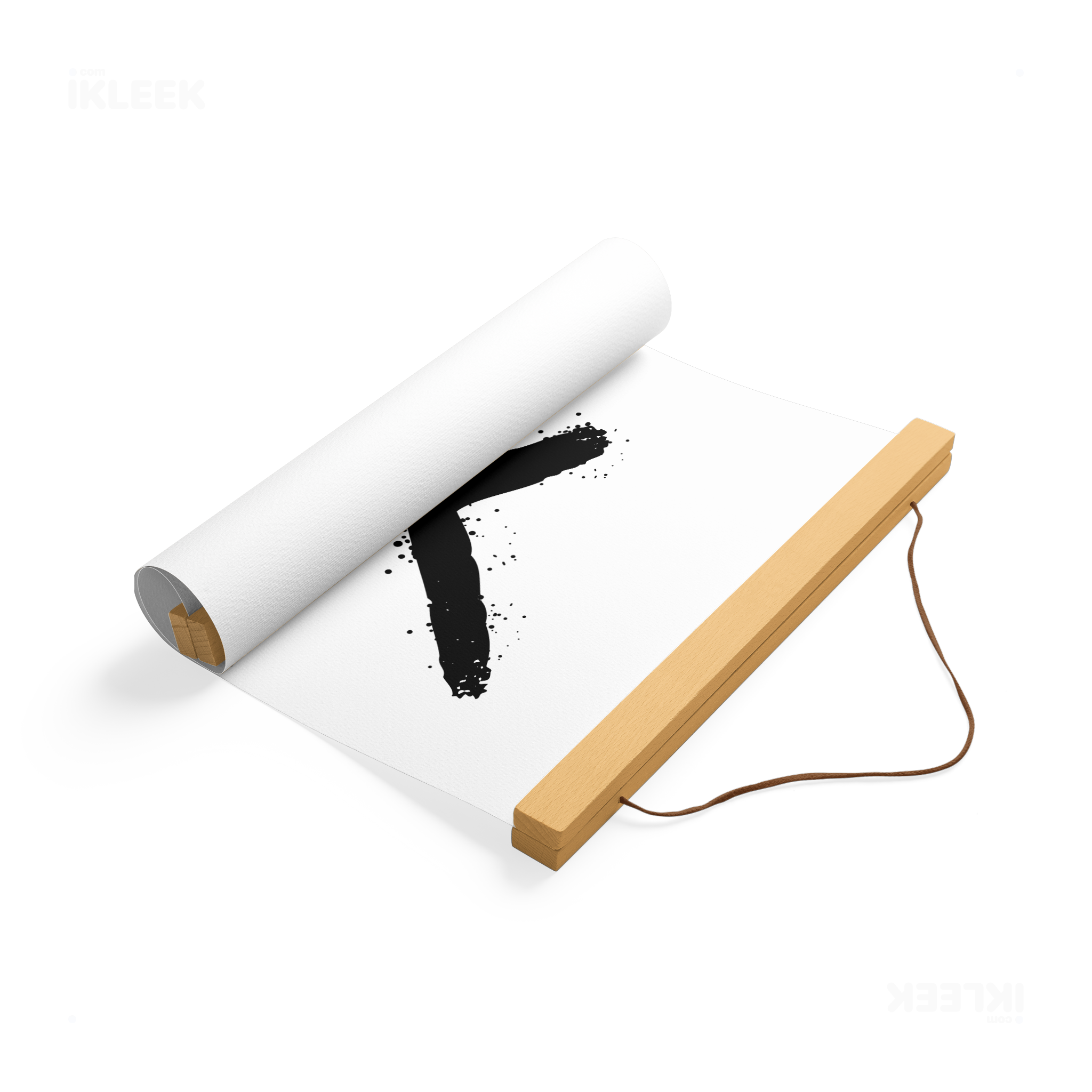 CrossMark Magnetic Hanger Poster 04 Natural Wood