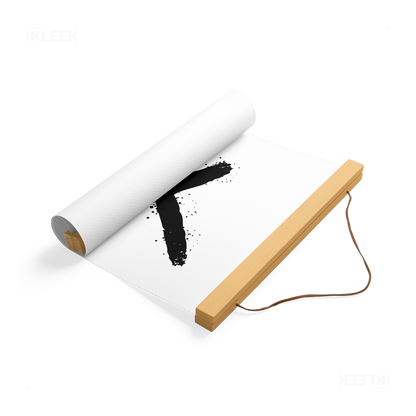 CrossMark Magnetic Hanger Poster 04 Natural Wood