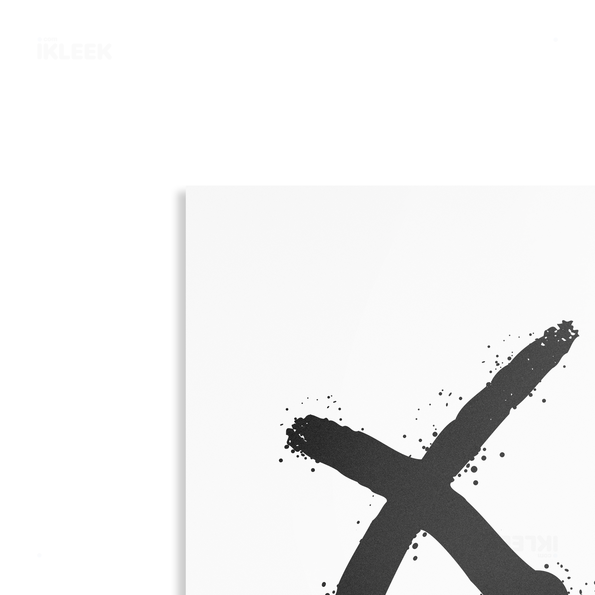CrossMark Metallic Print 02 Aluminum