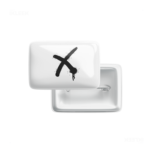 CrossMark Pin Buttons 01 Rectangle
