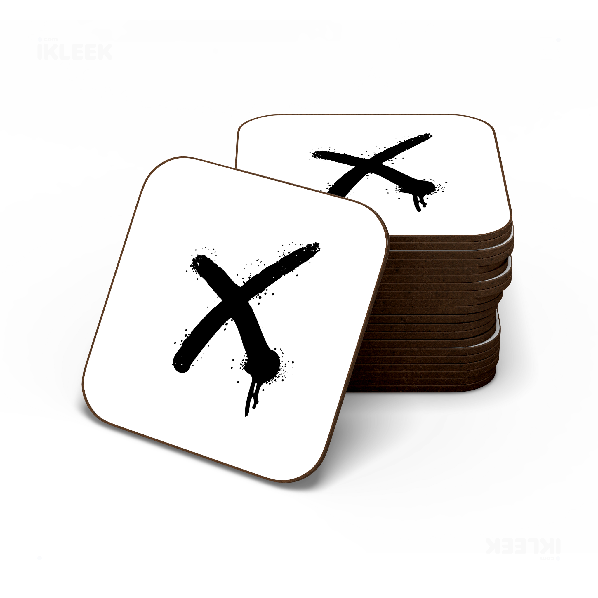 CrossMark Semi Glossy Coaster 06