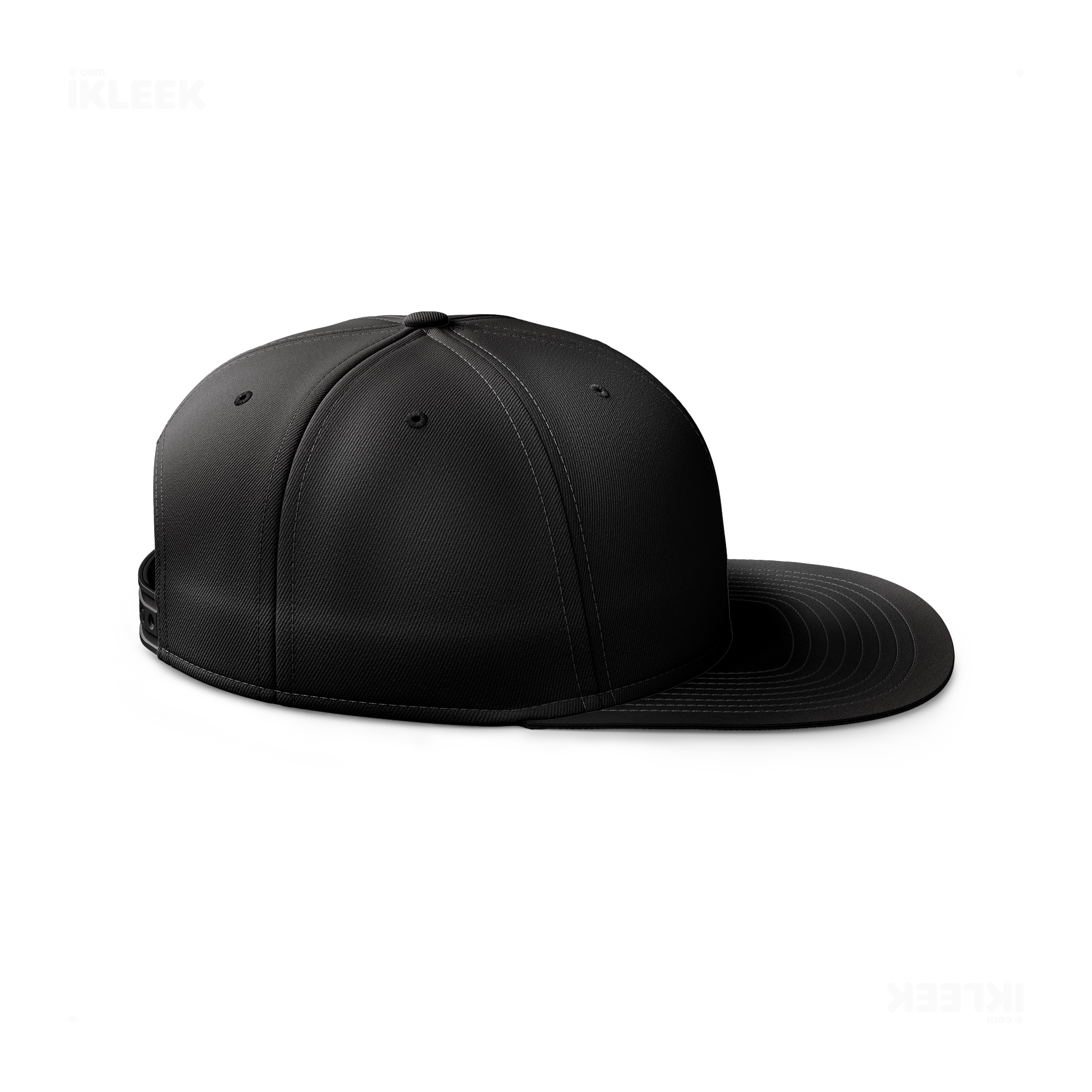 CrossMark Snapback Caps 04 Black DTF