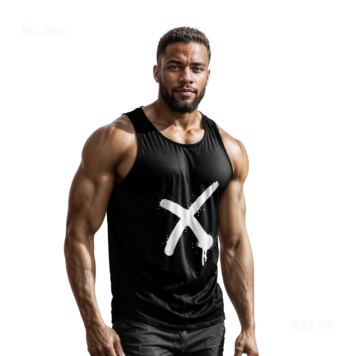 CrossMark Tank Tops 02 Black