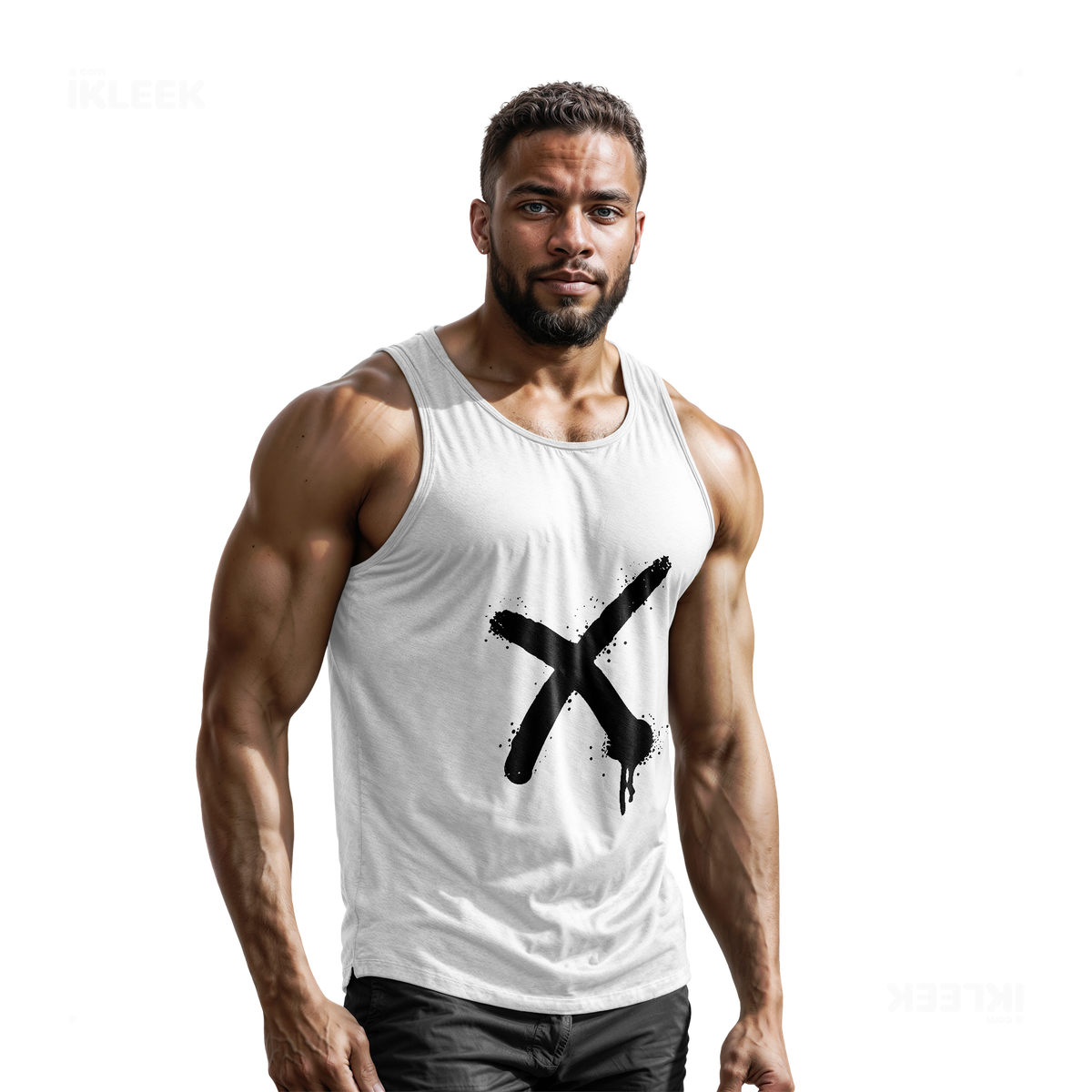 CrossMark Tank Tops 02 White