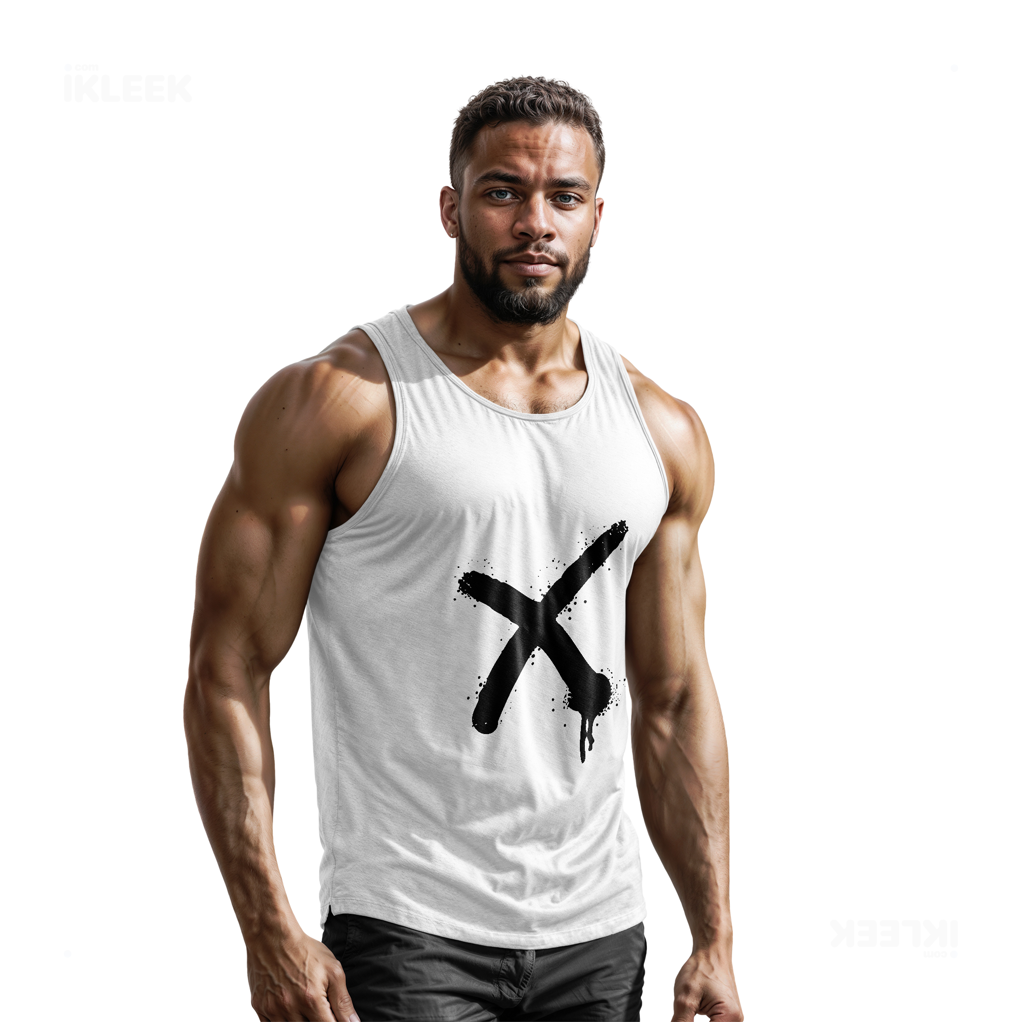 CrossMark Tank Tops 02 White