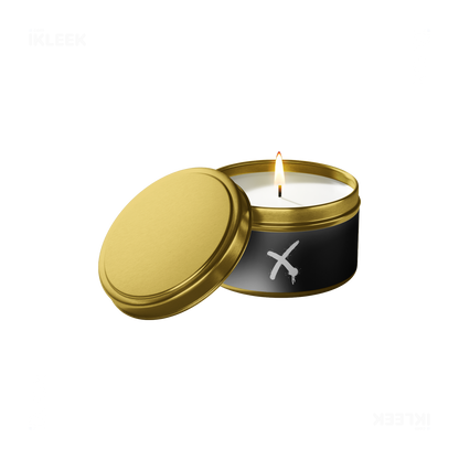 CrossMark Tin Candle 01 Gold