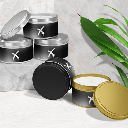 CrossMark Tin Candle 02 Silver