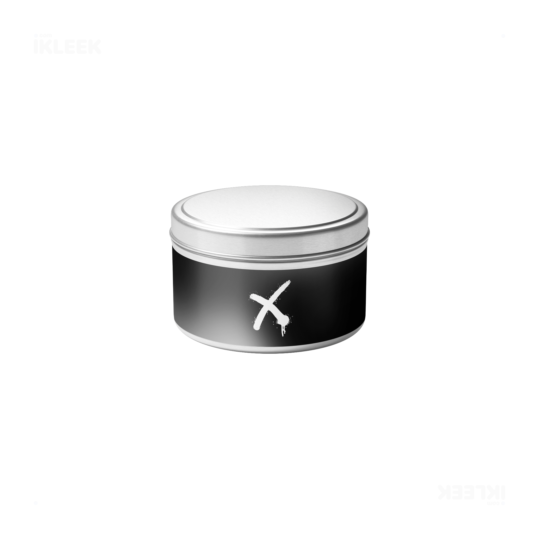 CrossMark Tin Candle 04 Silver
