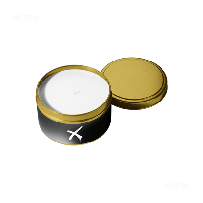 CrossMark Tin Candle 05 Gold