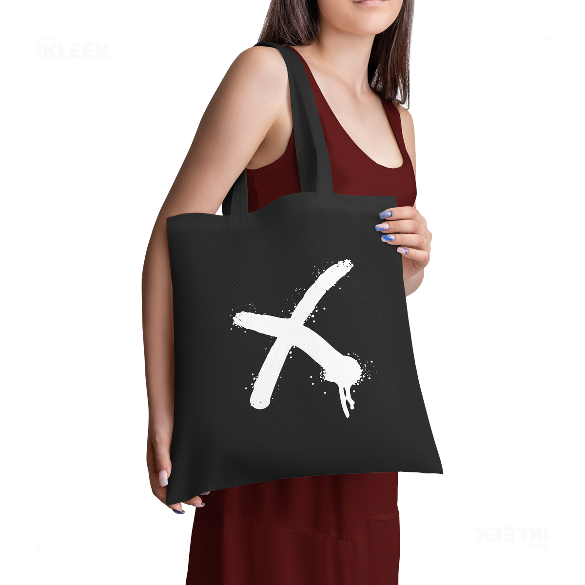 CrossMark Tote Bags 02 Black