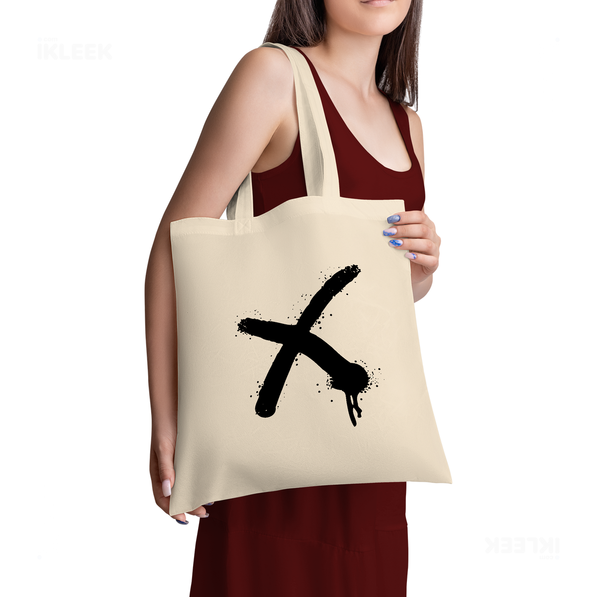 CrossMark Tote Bags 02 Natural