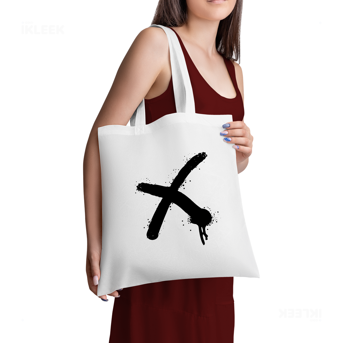 CrossMark Tote Bags 02 White