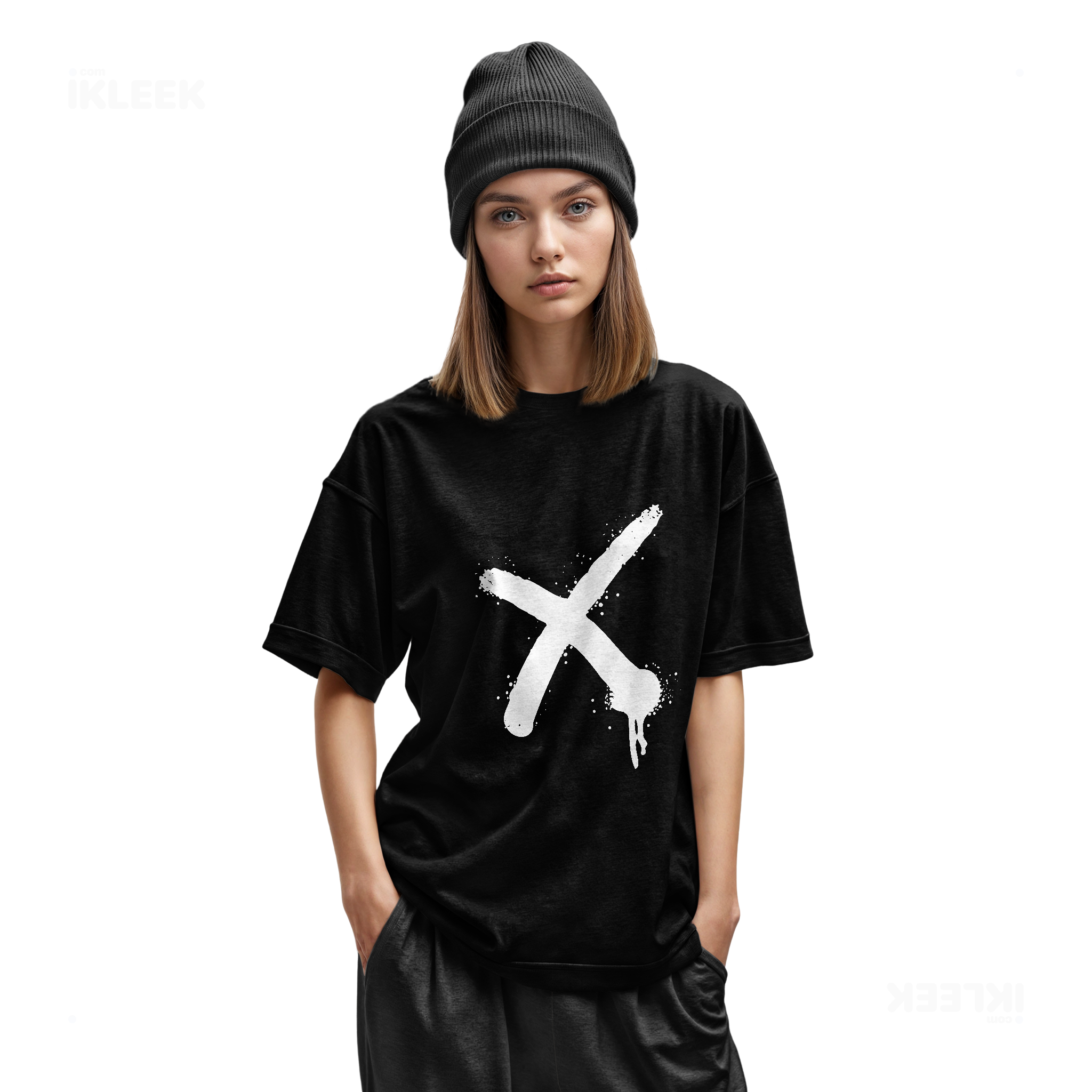 CrossMark Youth T Shirt 02 Black