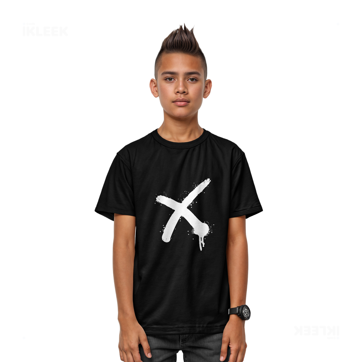 CrossMark Youth T Shirt 03 Black