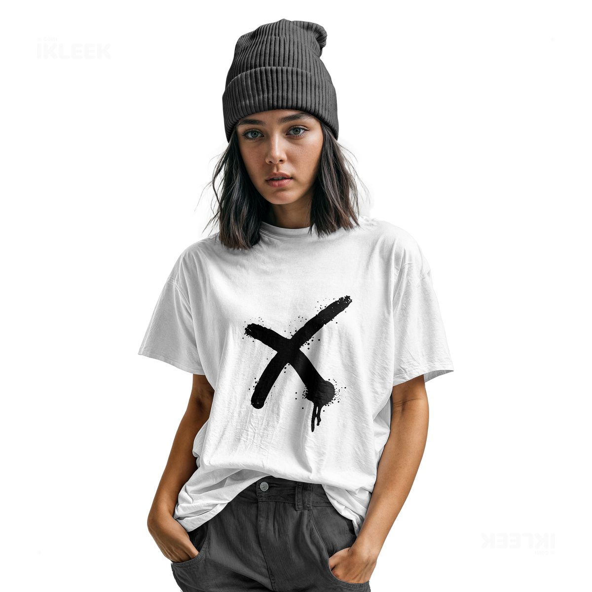 CrossMark Youth T Shirt 04 White