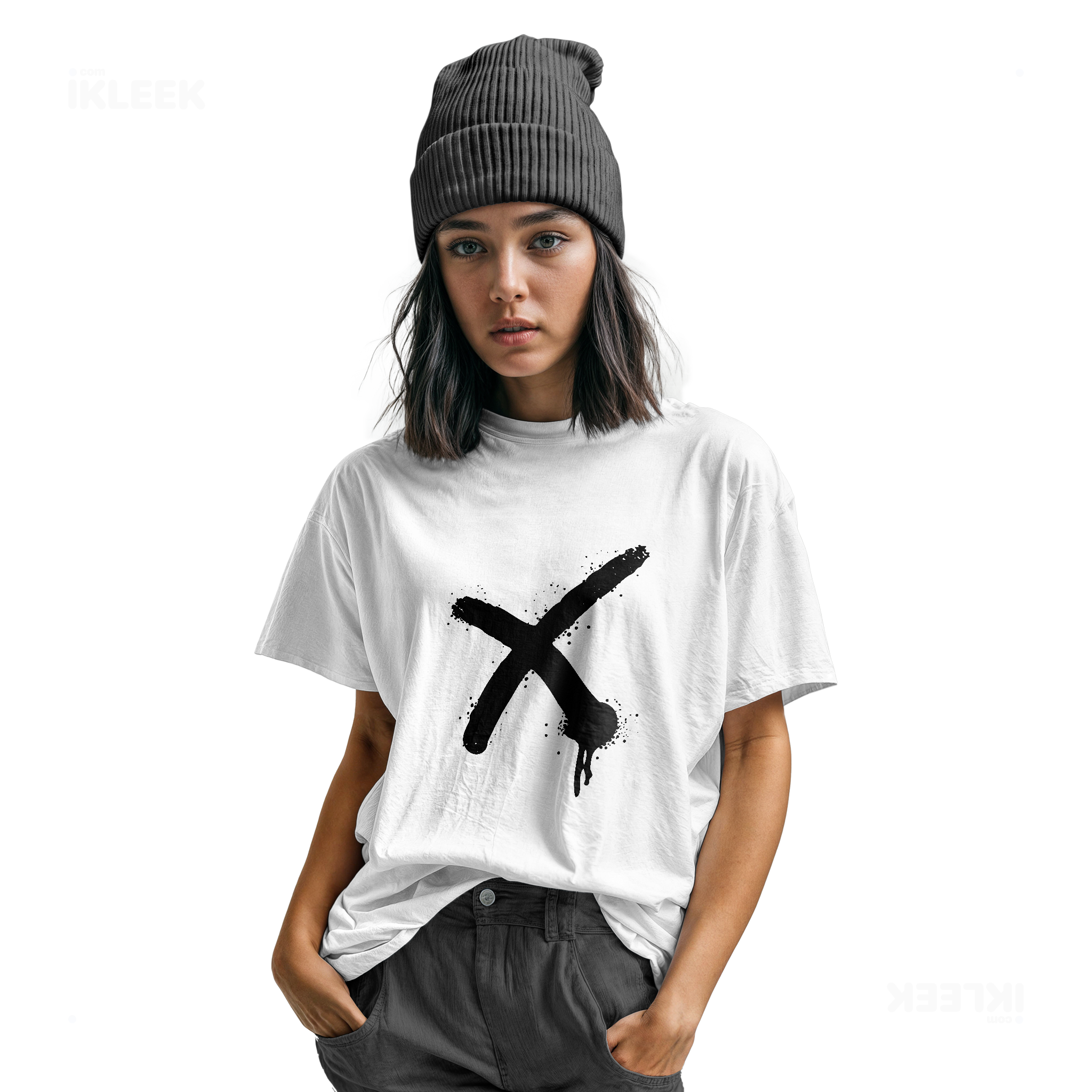 CrossMark Youth T Shirt 04 White