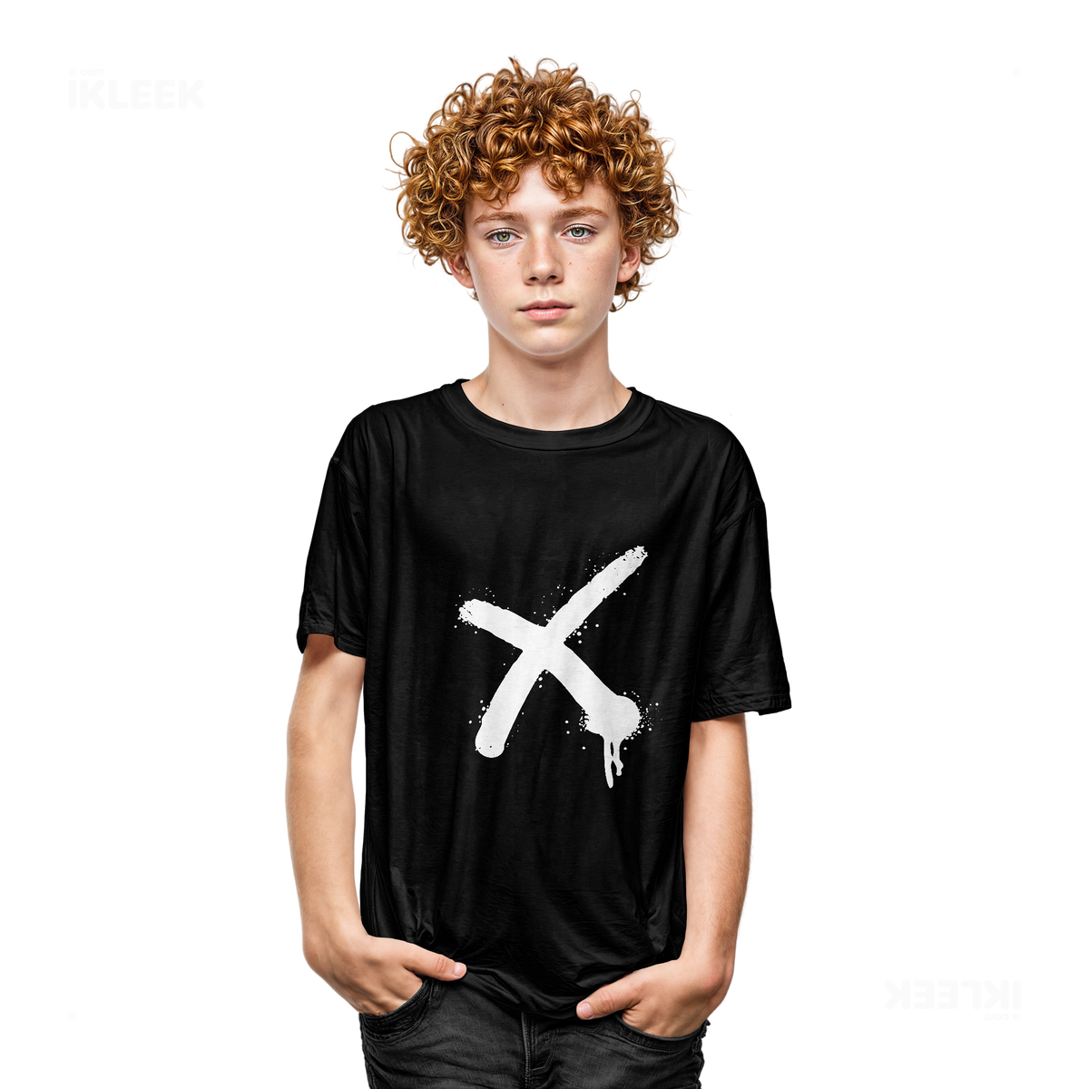 CrossMark Youth T Shirt 05 Black