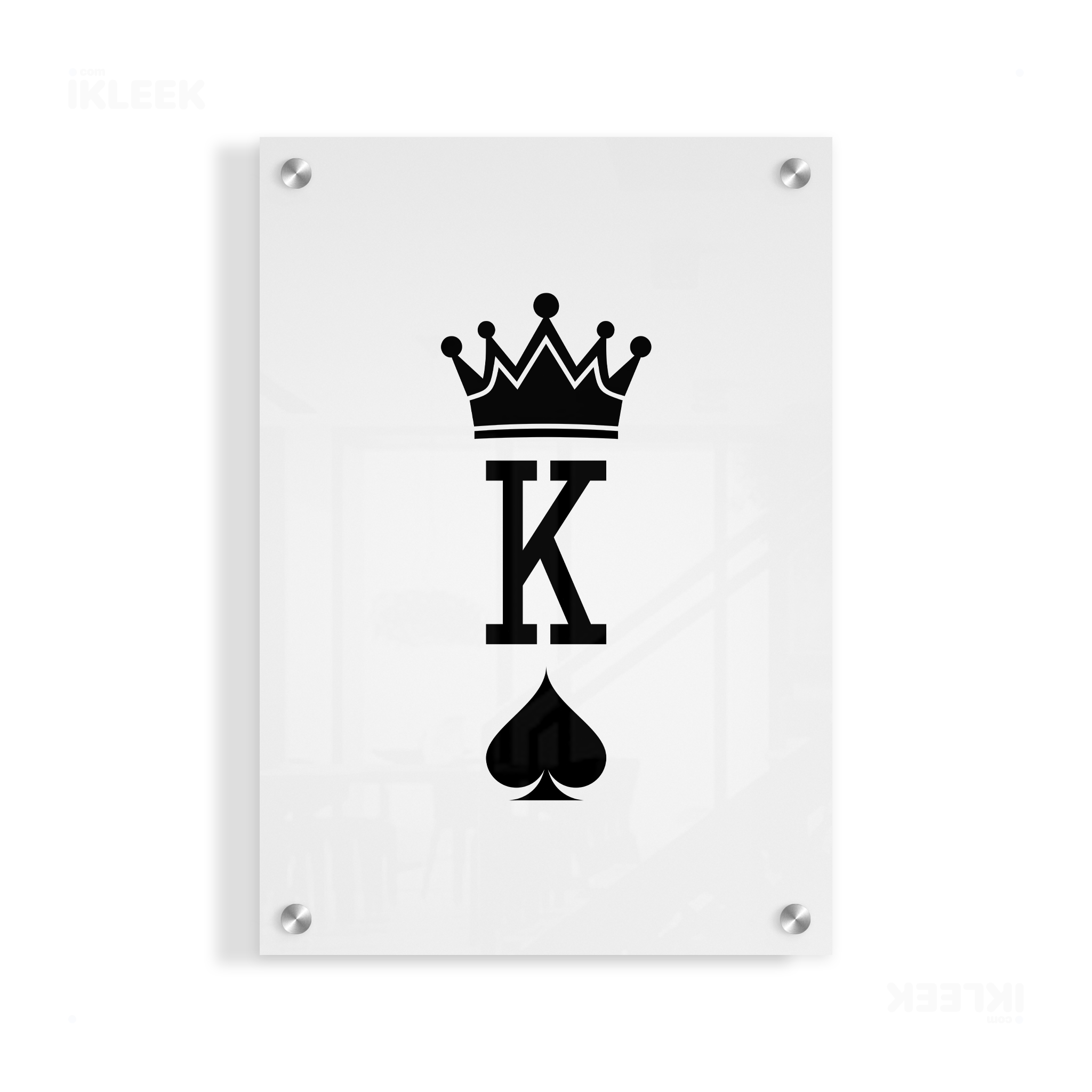 KingOfSpades Acrylic Print 01