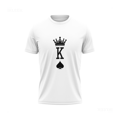 KingOfSpades Adult T Shirt 01 White