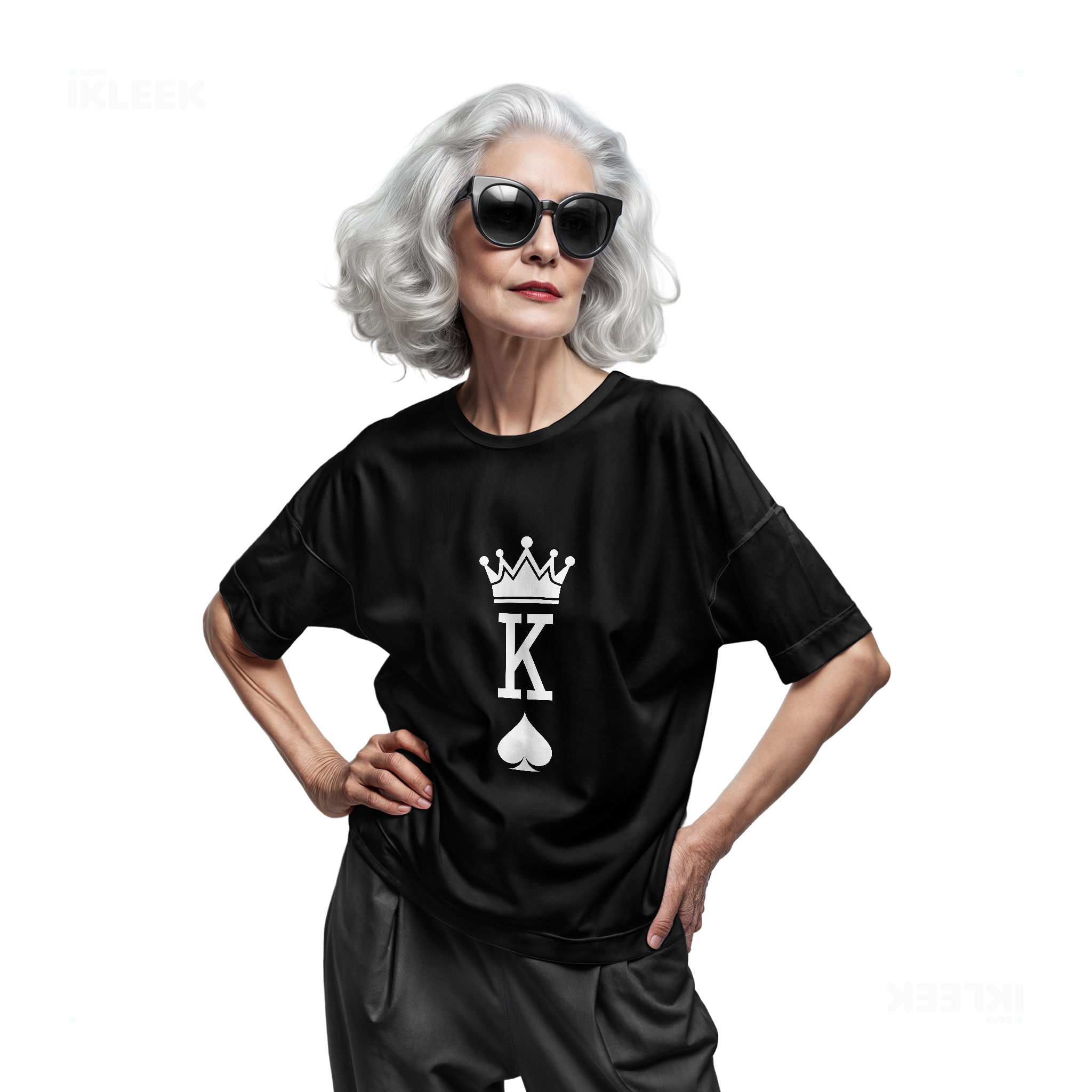 KingOfSpades Adult T Shirt 07 Black
