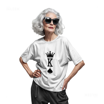 KingOfSpades Adult T Shirt 07 White