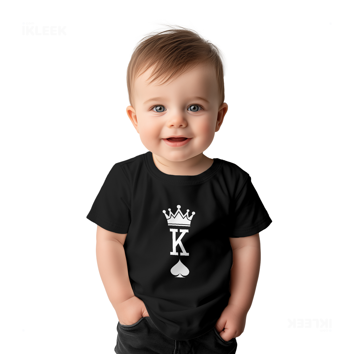 KingOfSpades Baby T Shirt 03 Black