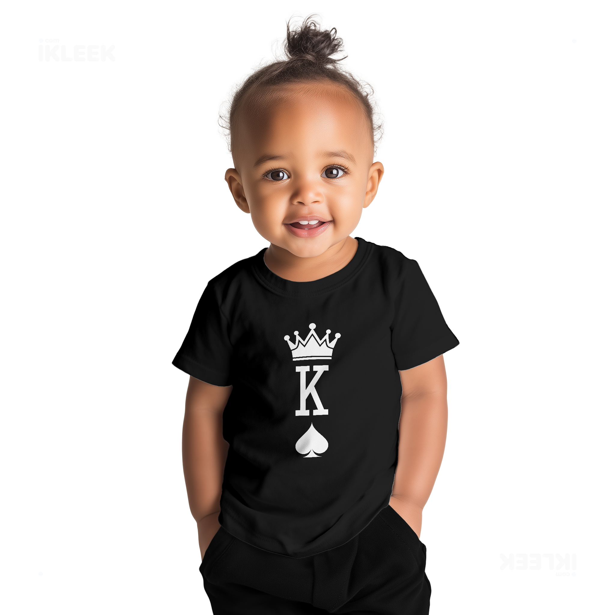 KingOfSpades Baby T Shirt 04 Black