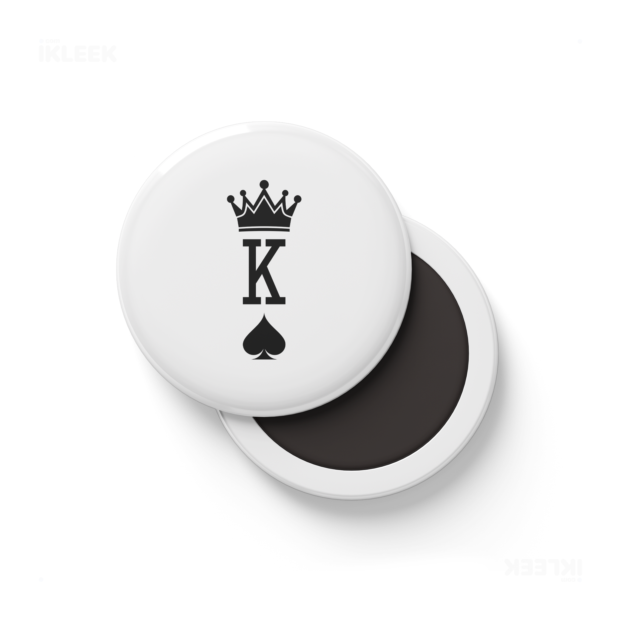 KingOfSpades Button Magnet 01 Round