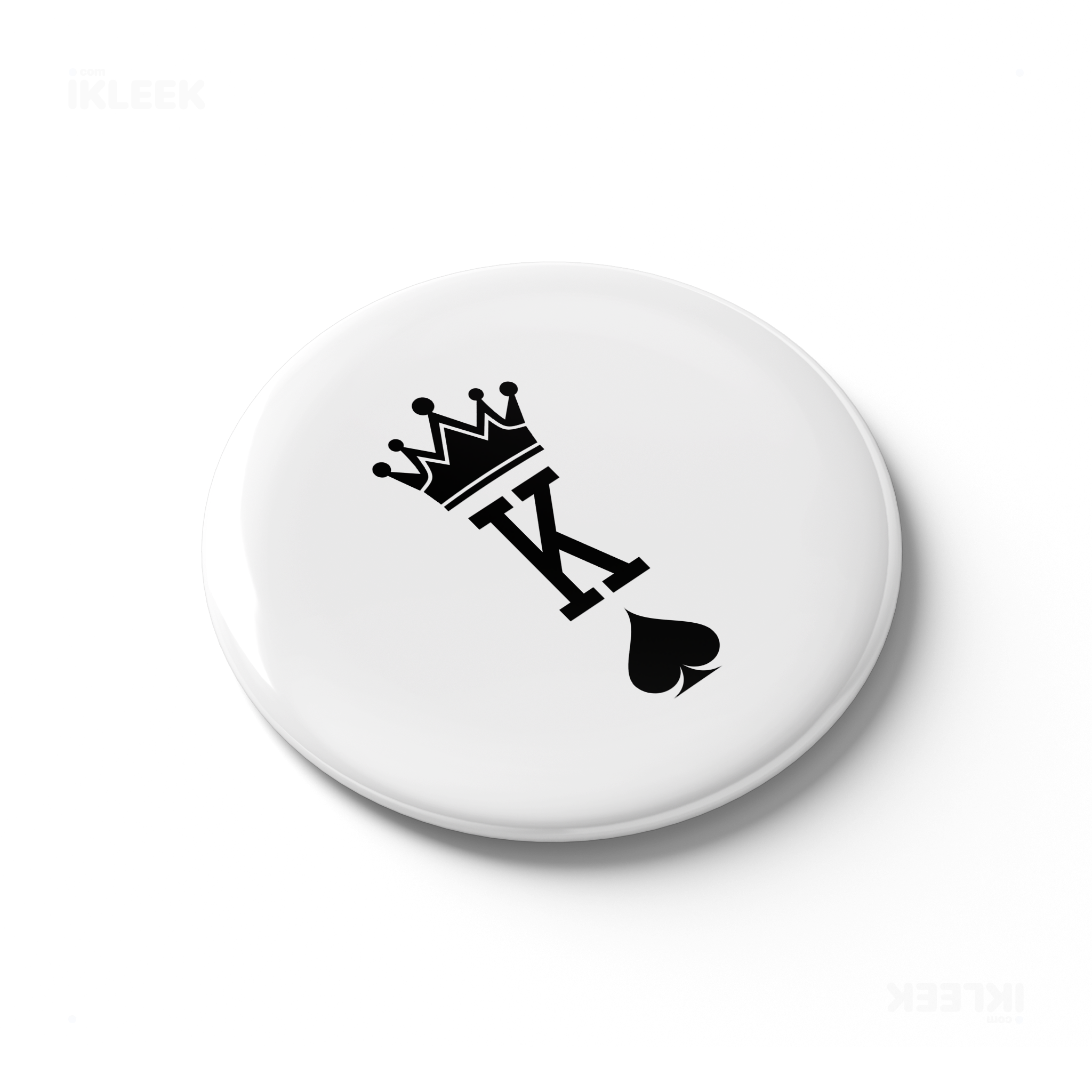 KingOfSpades Button Magnet 03 Round