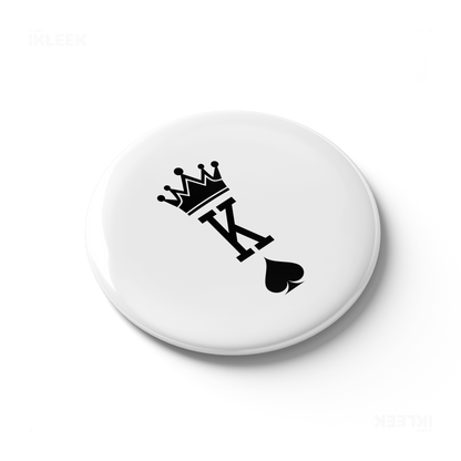 KingOfSpades Button Magnet 03 Round