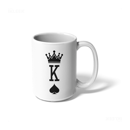 KingOfSpades Ceramic Mug 01 White
