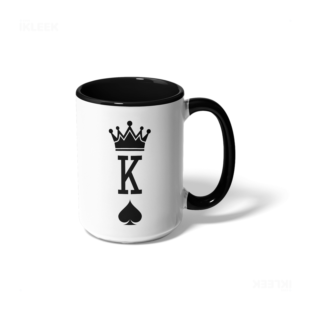 KingOfSpades Ceramic Mug 01 White Black