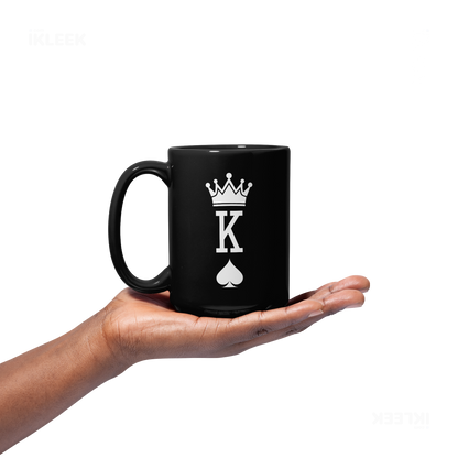 KingOfSpades Ceramic Mug 03 Black