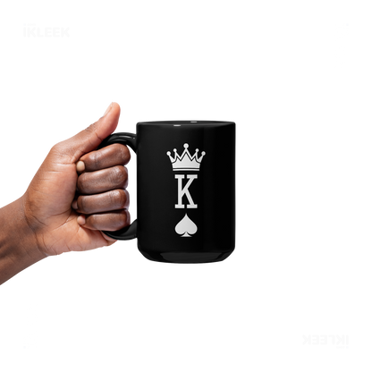 KingOfSpades Ceramic Mug 05 Black