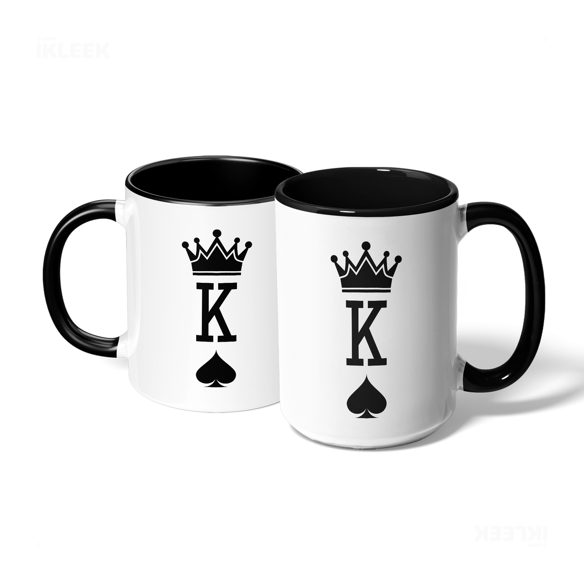 KingOfSpades Ceramic Mug 07 White Black