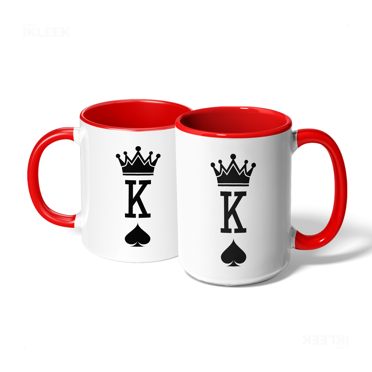 KingOfSpades Ceramic Mug 07 White Red