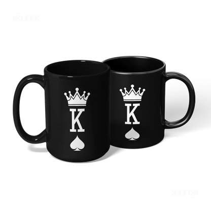 KingOfSpades Ceramic Mug 08 Black