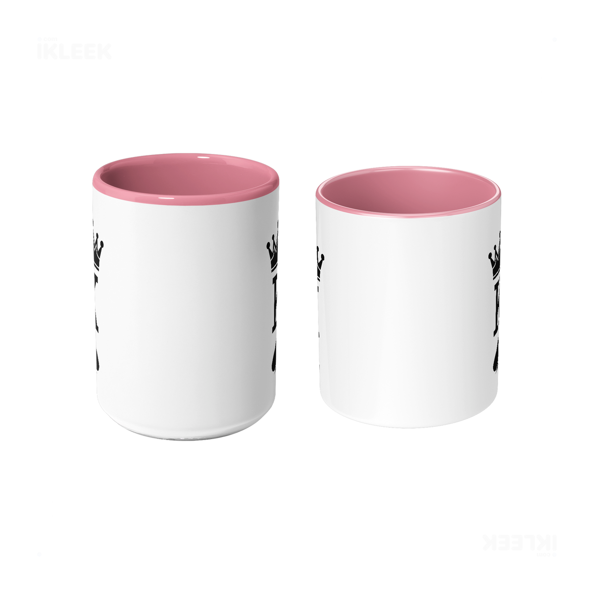 KingOfSpades Ceramic Mug 09 White Pink