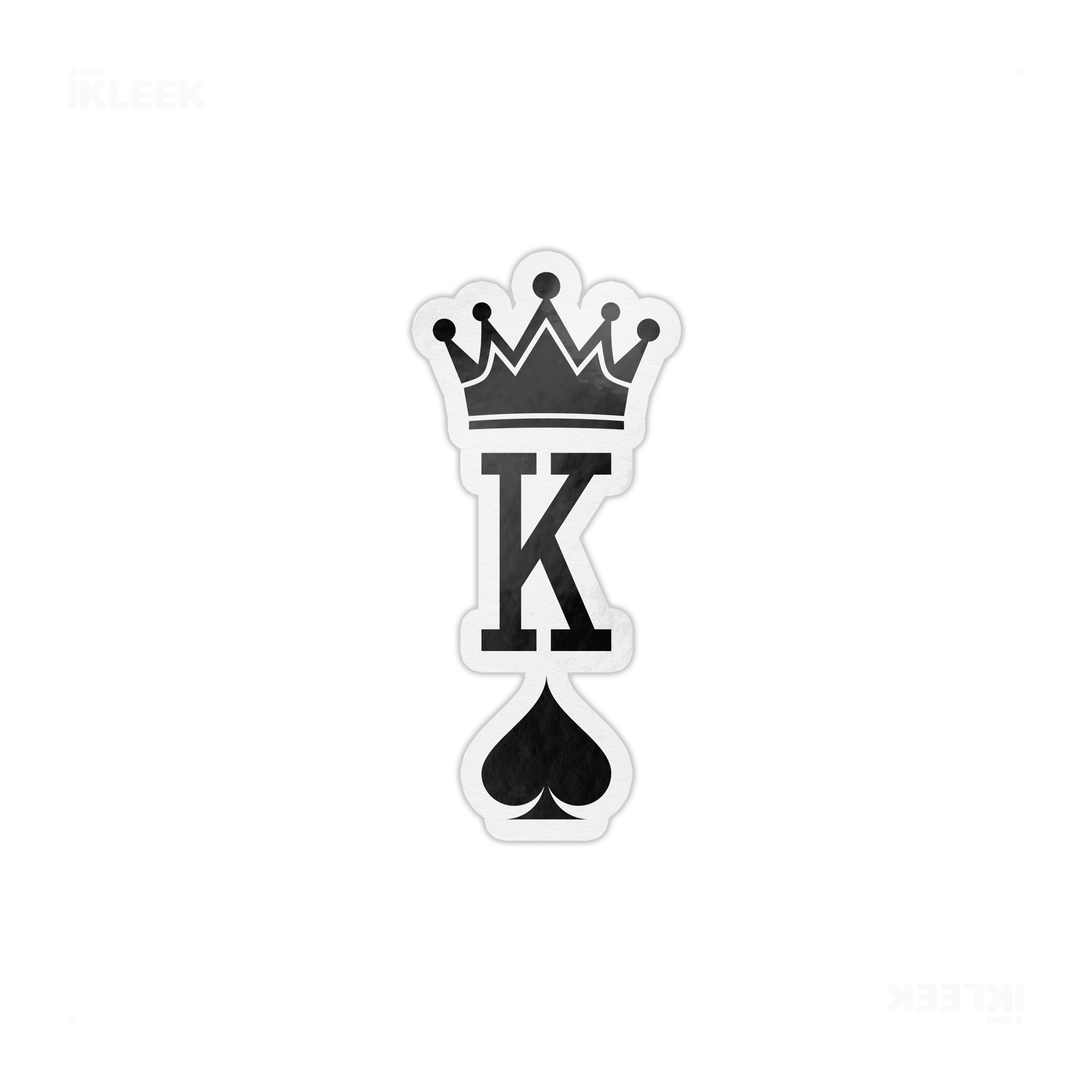 KingOfSpades Die Cut Magnet 01